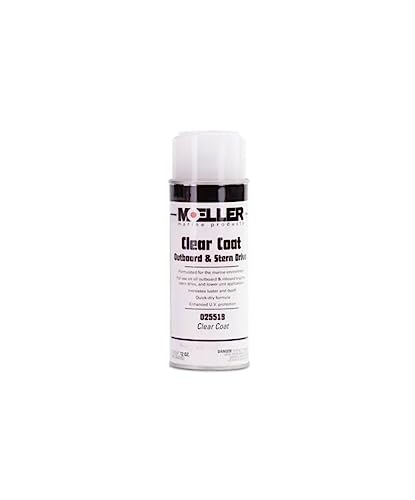 Moeller Clear Coat High Gloss Lacquer 025519 12oz