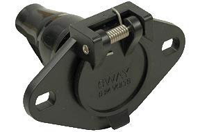 Pollak 12720 6-way Socket W/boot Bulk
