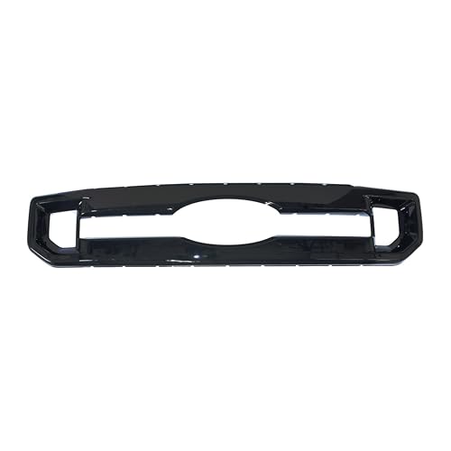 CCI Grille Insert GI174BLK, Overlay, Bar Style, 1 Piece, Gloss Black, ABS Plastic, Fits 2020-2022 Ford F-250 Super Duty XL and XLT Models