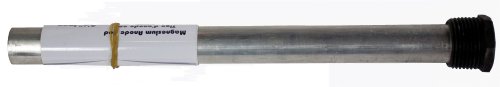 Aqua Pro 69717 9 1/2" Long Magnesium Anode Rod with 3/4" Male Pipe Thread