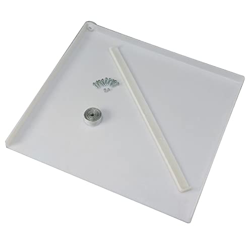 WESTLAND SALES PI-22 Drain-A-Way Pan 24" X 22.5", White