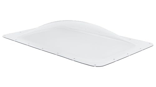 ICON RV Skylight - SL1422C - Clear, Fits 14"x22" openings, 16"x26" overall, Outer Dome Skylight Covering Replacement for RV, Camper, Motorhome, Food Truck, or Trailer, UV Protected & Impact Resistant