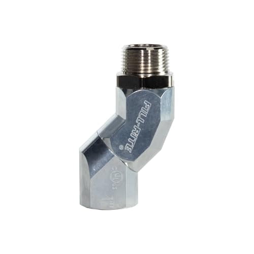 Fill-Rite SD100UL 1" Multi-Plane Fuel Nozzle Swivel - Heavy-Duty, 360° Rotation, Reduces Hose Wear & Kinking, Improves Safety & Fueling Efficiency