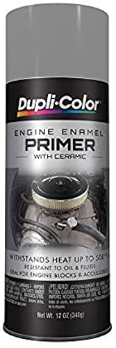 Dupli-Color Engine Enamel With Ceramic Gray Engine Primer 12 Oz. Aerosol - Lot of 6