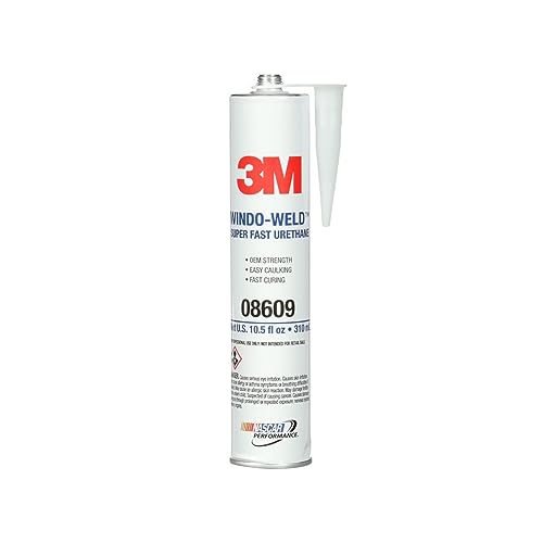 3M (MMM8609) URETHANE SUPER FAST BLACK 10OZ CARTIDGE