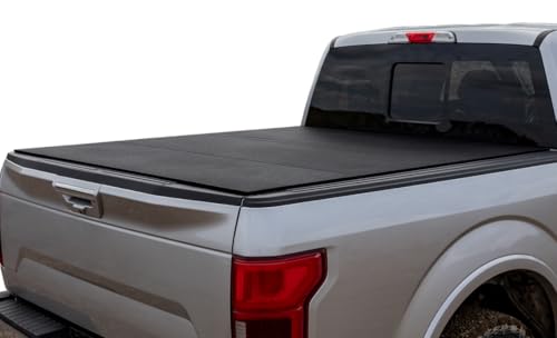 ACI Lomax Folding 15-20 Ford F-150 5.6' Box Hard Tonneau Cover Black Urethane