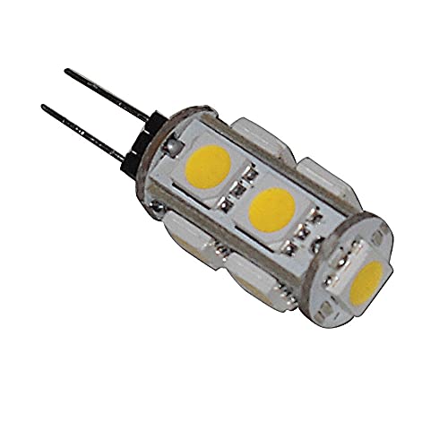 Diamond Group by Valterra Products DG72611VP Bulb Replacement LED - Overhead/Top Mount G4/JC10, Bright White, Standard