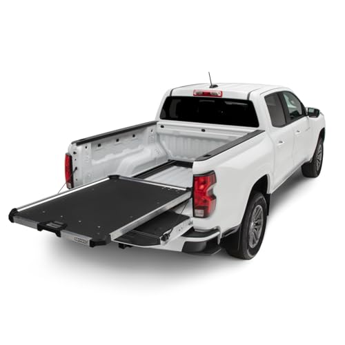 CargoGlide Truck Bed Slide – 1500 lb Capacity, 75% Extension – Heavy-Duty Pickup Cargo Slide for Easy Bed Access – Compatible with CargoGlide 1500/75% / 41" W / 56" L for Midsize - Short