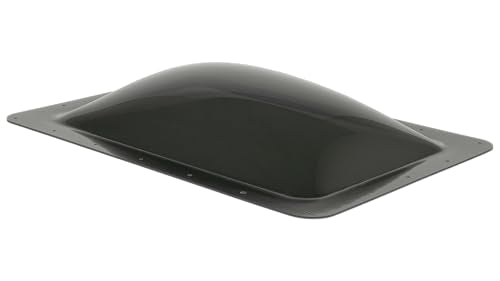 ICON RV Skylight - SL1422DS - Dark Smoke, Fits 14"x22" Openings, 16"x26" Overall, Outer Dome Skylight Covering Replacement for RV, Camper, Motorhome, or Trailer, UV Protected & Impact Resistant