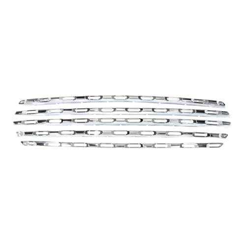 CCI Grille Insert GI189, Overlay, Bar Style, 5 Piece, Chrome Plated, ABS Plastic, Fits 2022-2024 Ram 1500- New Model Big Horn Model