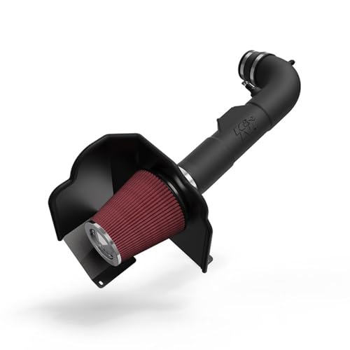 K&N Cold Air Intake System: High-Flow Air Filter, Increase Performance & Towing: Compatible with 2014-2020 Chevy/GMC/Cadillac Silverado 1500, Suburban, Tahoe, Sierra 1500, Yukon, Escalade, 63-3082