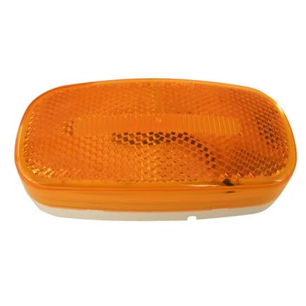 Peterson Manufacturing Peterson V180A LED Marker/Clearance P2 Oblong with Reflex 4.13" x 2.0", Amber