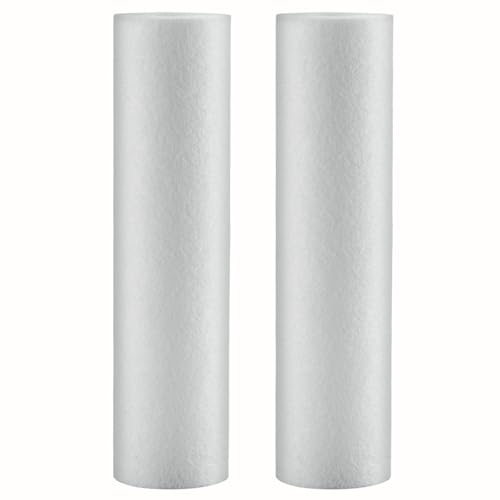 Flow-Pur Standard 10", 10 Micron, 2-Pack Sediment Filter Kit, Fits Most Standard Ten Inch Housings, Filters Sediment, Reduces Foreign Material That Affects Taste and Appearance