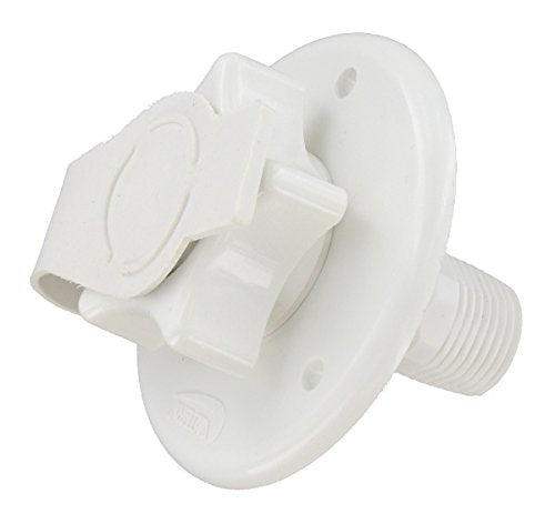 Valterra A010168 2"- 3/4" MPT White Water Inlet