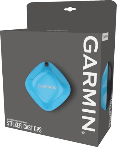Garmin Striker Cast, Castable Sonar with GPS, Pair with Mobile Device and Cast from Anywhere, Reel in to Locate and Display Fish on Smartphone or Tablet (010-02246-02)