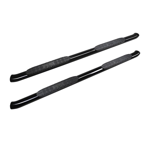 Westin 21-24135 PRO TRAXX 4 Oval Nerf Bars fits 2019-2025 Silverado Sierra 1500 2020-2025 Silverado Sierra 2500 3500 Crew Cab (Exc 2019 Silverado LD/Sierra 1500 Limited) Black Pair