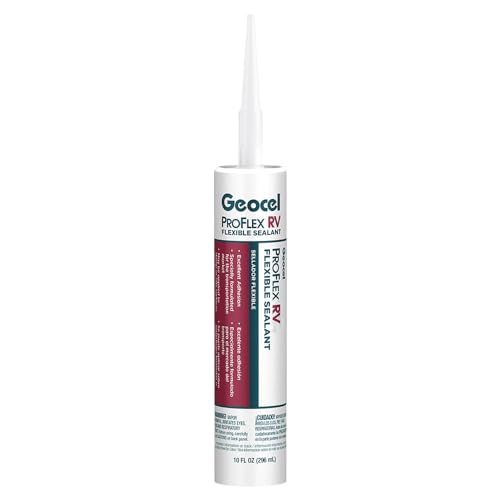 Geocel GC28927 Pro Flex RV Flexible Sealant - 10 oz., Bright White
