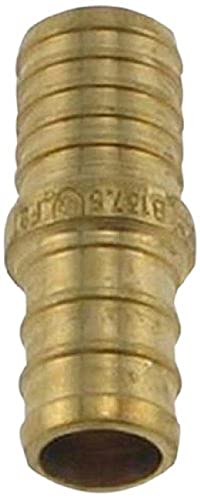 BestPEX 51164 Metal Polybutylene Adapter with Rings, 0.5" Size