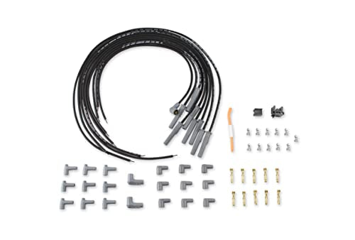 MSD 31193 Black, 8.5mm Super Conductor 8-Cylinder Multi-Angle, Universal