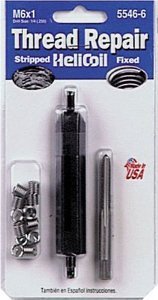 Heli-Coil Helicoil 5546-6 M6 x 1 Metric Coarse Thread Repair Kit