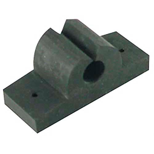 Whitecap 3754BC 1" Black Rubber Tool/Rod Holder Pair