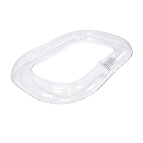 Trailfx Window Seal Inflatable Truck Cab to Camper 24 x 16 Inch Clear PVC Fills Gaps Up to 3 Inches All-Weather Pass-Through Camper Rear Window Seal Includes Repair Kit