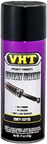 Vht Epoxy All Weather Paint Gloss Black 11 Oz. Aerosol, Lot of 6