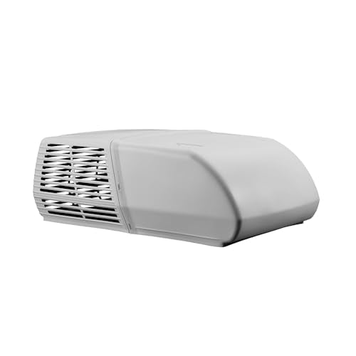 Coleman-Mach 38203-065 Mach 3 Plus, 13,500 BTU A/C, Polished White, Wood Skid