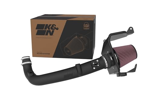K&N Cold Air Intake System: High-Flow Air Filter, Increase Performance & Towing: Compatible with 2023-2025 Chevrolet/GMC: Colorado, Canyon, 63-3122