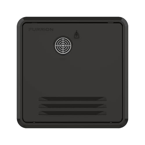 16.1" x 16.1" Black Retrofit Door for Tankless RV Water Heating System FWH09EA-BL-AM