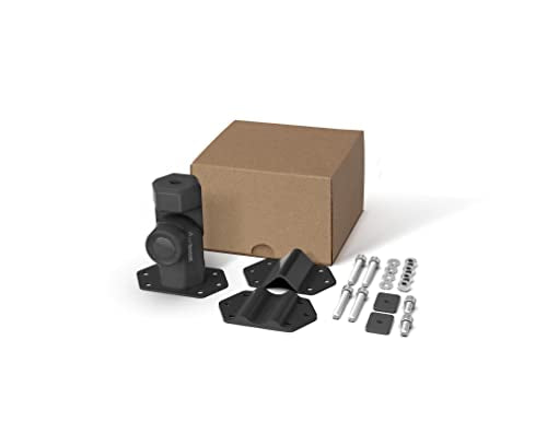 weBoost Overland Mount and Hardware for Drive Reach Overland, OTR, and RV Outside Antennas | Folds Down for Storage | T-Slot, Pole, and Fixed Mounting Options | Made in The USA | Model 901168