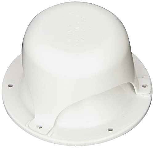 ICON 12488 Cover, Roof Vent 1-1/2" Polar White