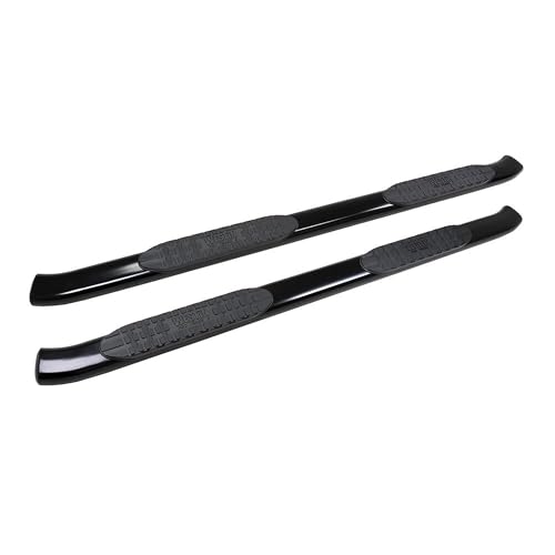 Westin 21-54135 PRO TRAXX 5 Oval Nerf Bars fits 2019-2026 Silverado Sierra 1500 Crew Cab (Exc 2019 Silverado LD Sierra 1500 Limited) 2020-2026 Silverado Sierra 2500 3500 Crew Cab Black Pair