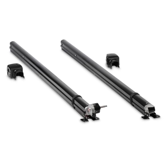 Dometic 8962002.400UL Tall Hardware for 9200 LED (Bottom Wire Exit) - Black