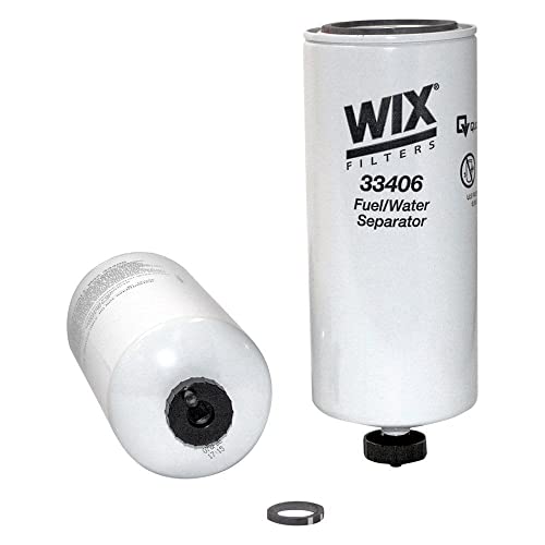 WIX Filters - 33406 Heavy Duty Spin On Fuel Water Separator, Pack of 1