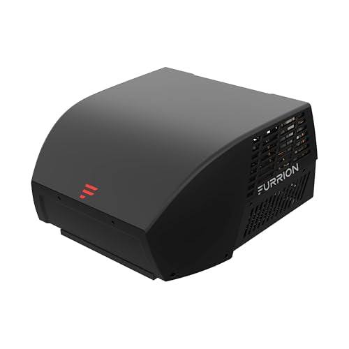 Furrion Chill Cube 18k BTU Variable Speed RV Rooftop Air Conditioner, Black, Ducted, R32 Refrigerant, Quiet High-Efficiency AC with Turbo Cool Mode, Lightweight, AC Unit Only - FACR18VSSA-BL-AM