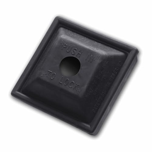 "WirthCo 30000 RV Locking Bumper Plug - 4""", black
