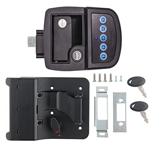 Bauer AP Products 013-5091 Keyed-A-Like Bluetooth Electric Towable Lock - RH,Black