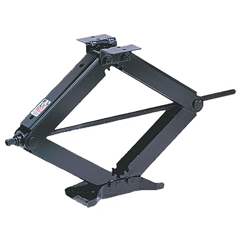BAL 24001 Classic Series Scissor Jack – 24" Deluxe Leveling Jack for RVs & Trailers – 5,000 lb Capacity, Heavy-Duty Steel, Bolt-On or Weld-On Mount