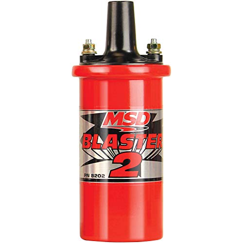 MSD 8202 Ignition Canister Coil Blaster 2 Series High Performance, Red, 6-series ignition