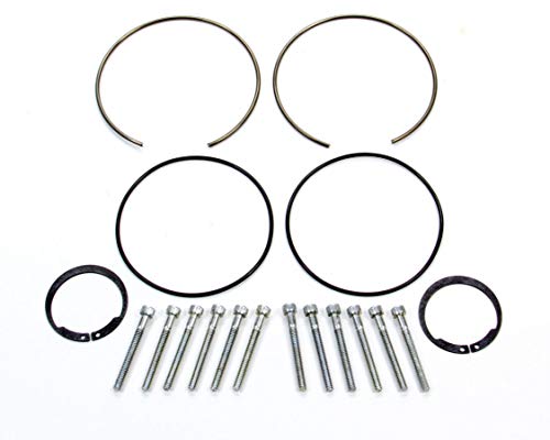 WARN 11967 Locking Hub Service Kit with Snap Rings, Gaskets, Retaining Bolts and O-Rings for Dodge, GM & Ford