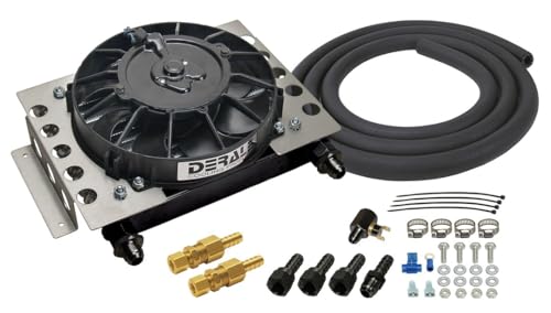 Derale 15950 Atomic-Cool Remote Cooler,Black