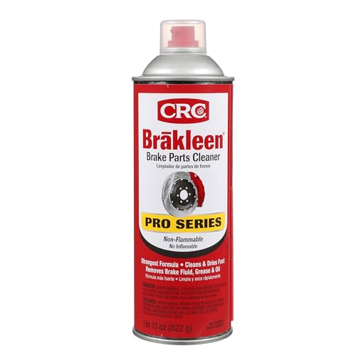 CRC Brakleen 1003709 Brake Cleaner Spray BPC Pro Series Non-Flammable, 29 oz, [1 Pack]