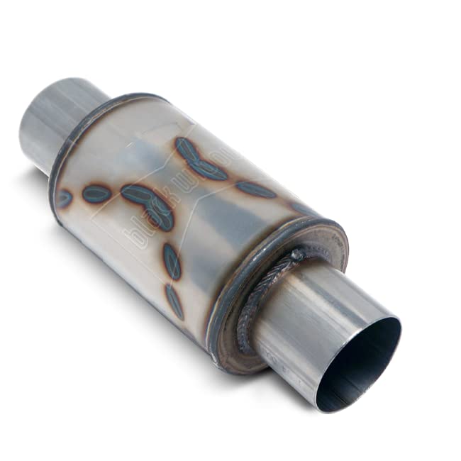 Black Widow Exhaust - 3" Neighborhater + BW Hot Wheels Toy - 3" Inlet/Outlet Muffler #BW0012-30