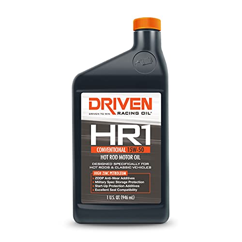 Driven Racing Oil FTJS-02106 HOT Rod Oil, 1. quarts, 1 Quart (32 Ounces)