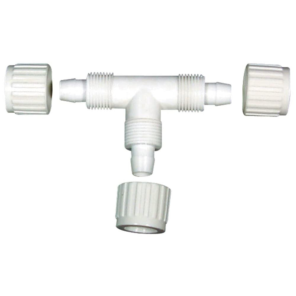 Flair-It 16820 Plastic Tee, 0.5