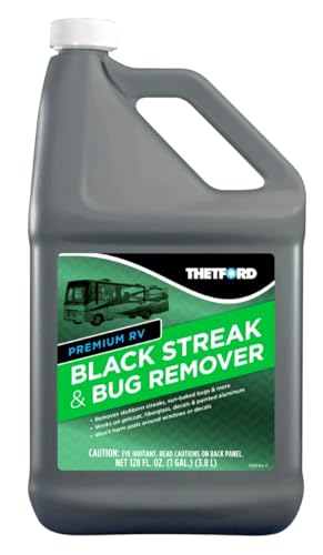 Premium RV Black Streak and Bug Remover - Black Streak Cleaner for RVs/Boats/Cars/Trucks/Vans/Motorcycles - 1 Gallon - Thetford 32511