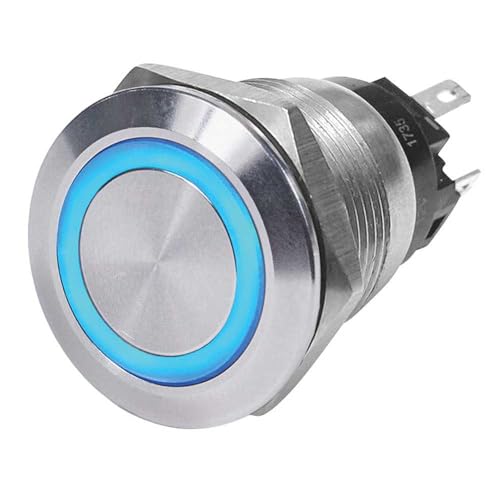 Blue Sea Systems 4160 Switch Button 10A OFF-ON BLUE