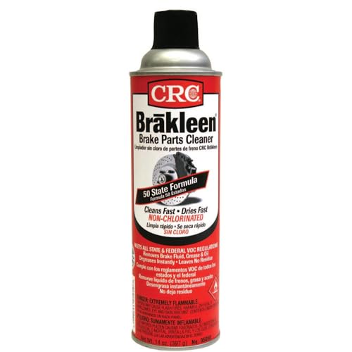 CRC Brakleen 05050 Brake Parts Cleaner - 50 State Formula with PowerJet Technology