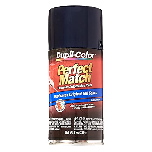 Dupli-Color Perfect Match Premium Automotive Paint, Navy Blue (M), 8 oz